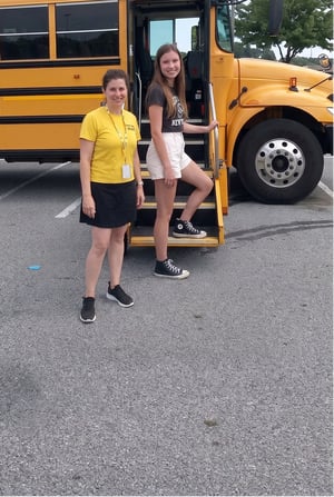 Estudiantes de Interway llegando a Estados Unidos para una inmersión lingüística
